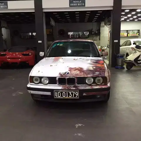 Vivid Rust Camo Vinyl Wrap