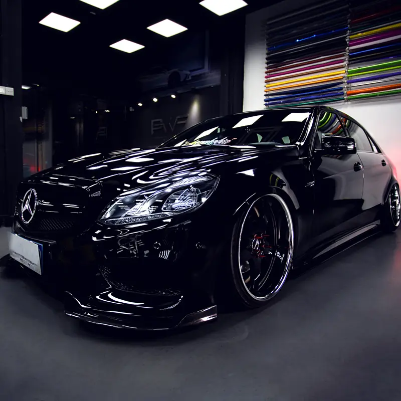High Gloss Black Vinyl Wrap