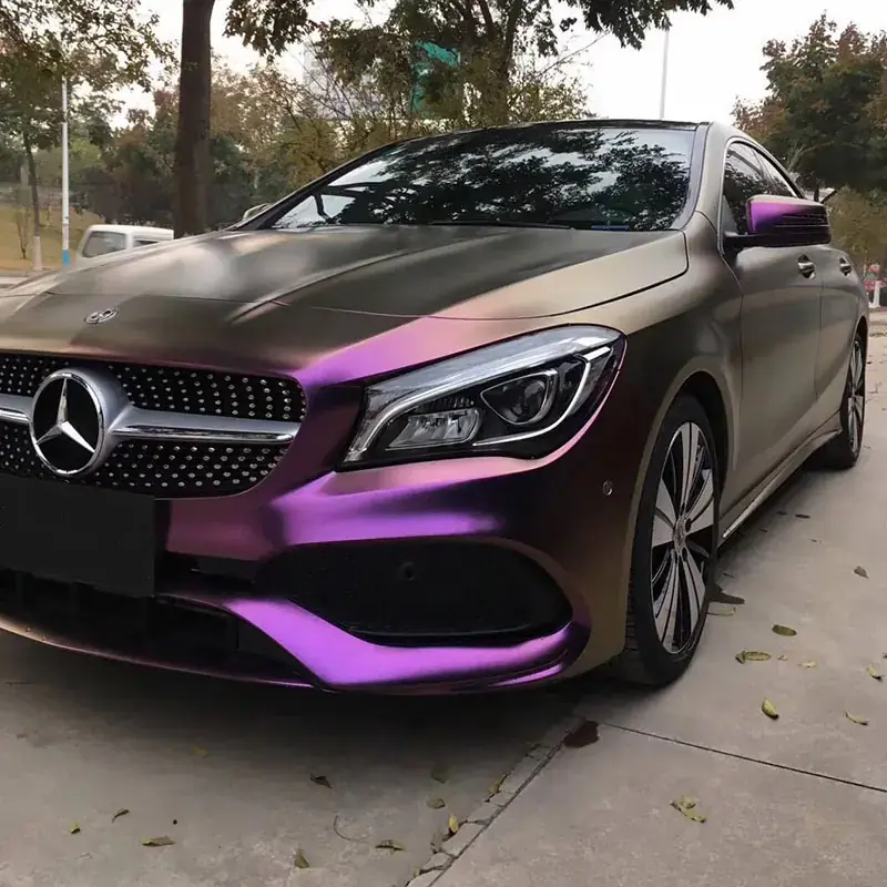 Sauce Purple Color-Shift Vinyl Wrap