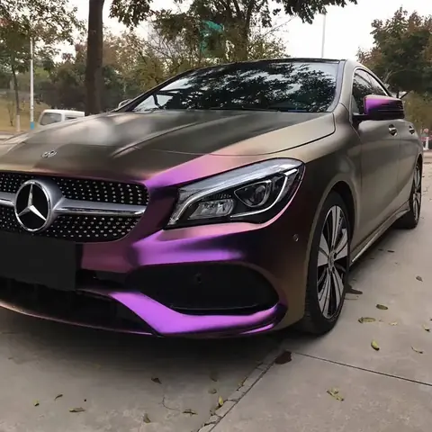 Sauce Purple Color-Shift Vinyl Wrap