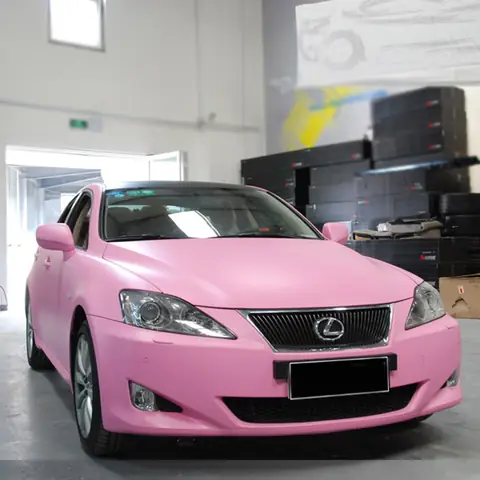 Pink Matte Vinyl Wrap