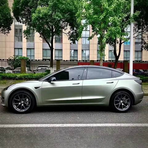 Green Grey Ultra Matte Metallic Self-Adhesive Vinyl Wrap