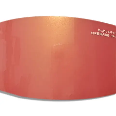 Magic Gold Orange Pink Color-Shift Vinyl Wrap
