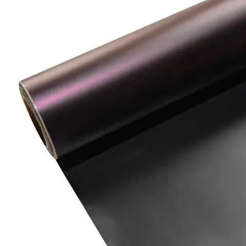Black Purple Ultra Matte Metallic Color-Shift Vinyl Wrap