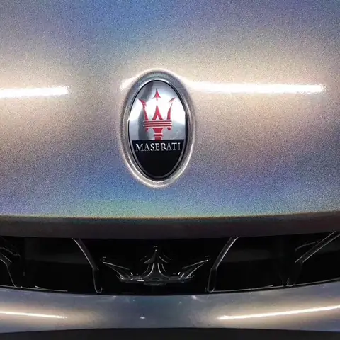 Silver Holographic Chrome Vinyl Wrap