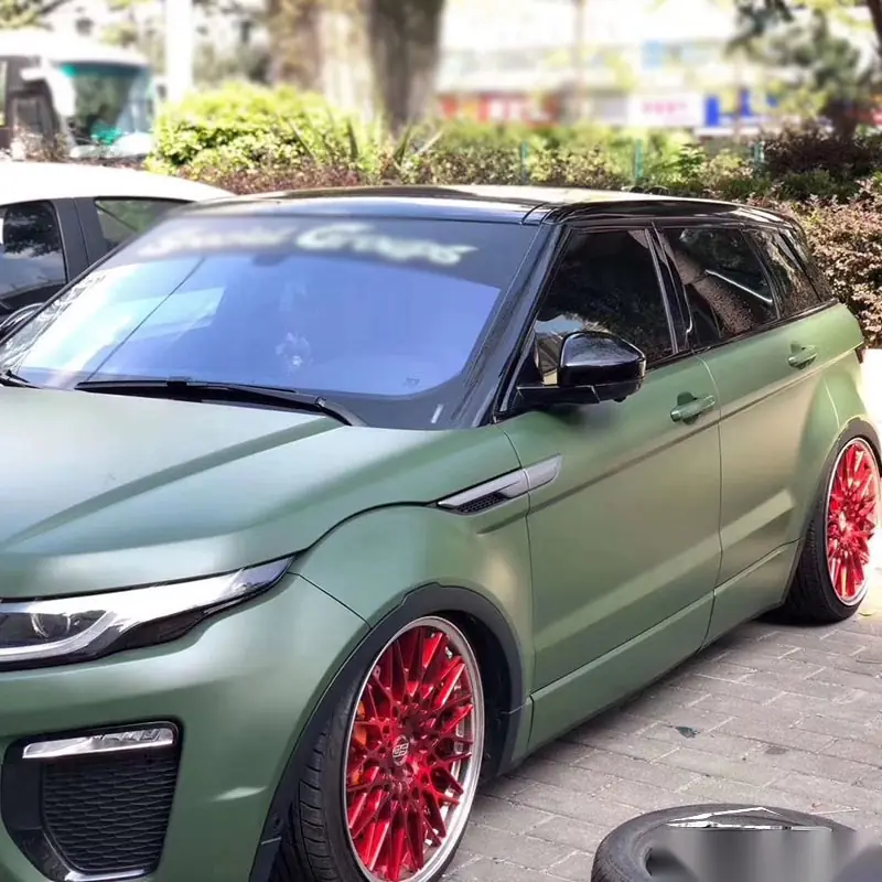 Army Green Matte Ceramic Vinyl Wrap