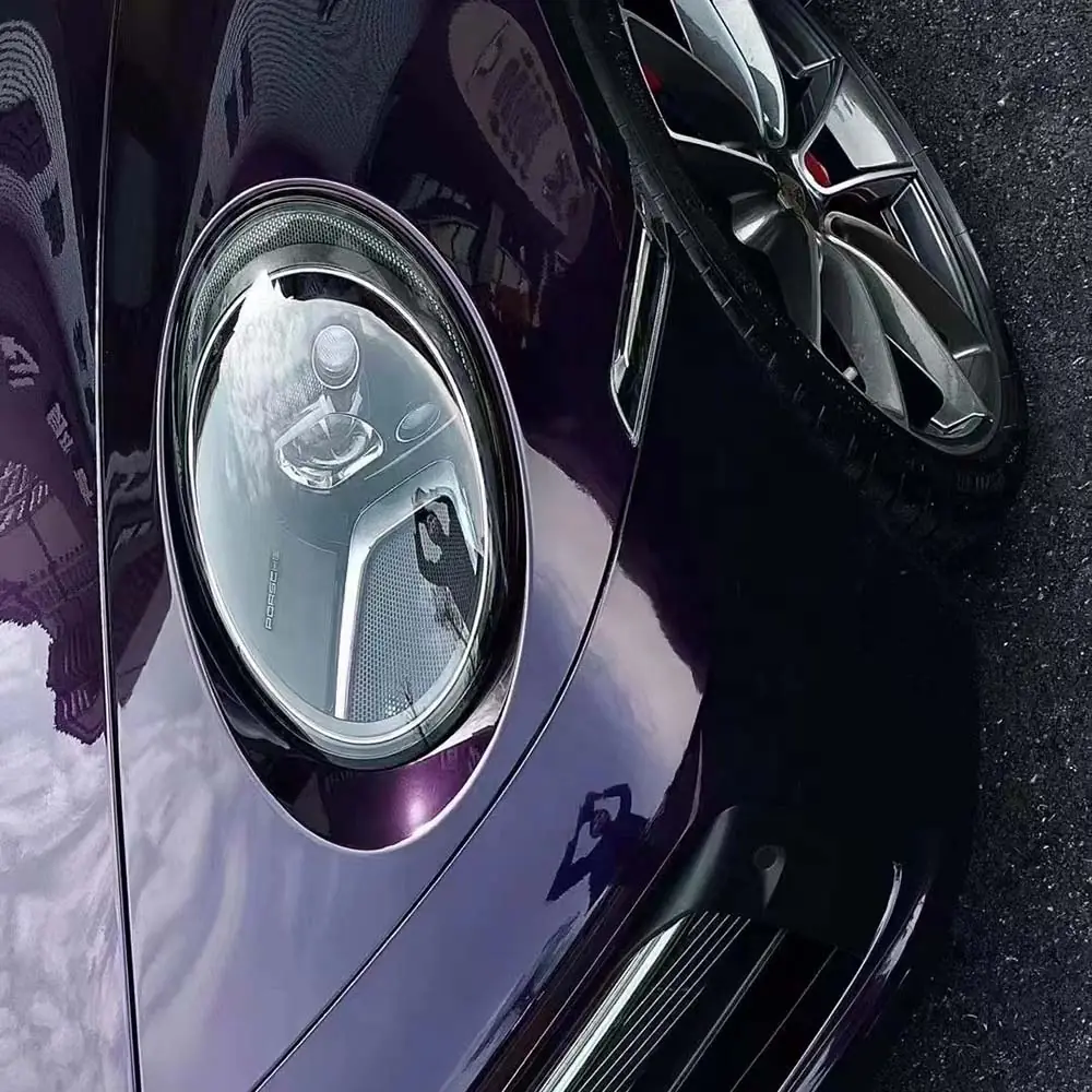 Metallic Midnight Purple Color PPF