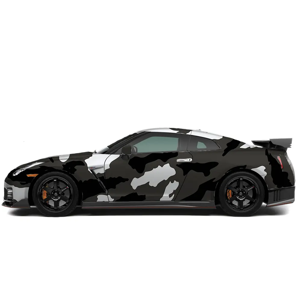 Army Green Camo Vinyl Wrap