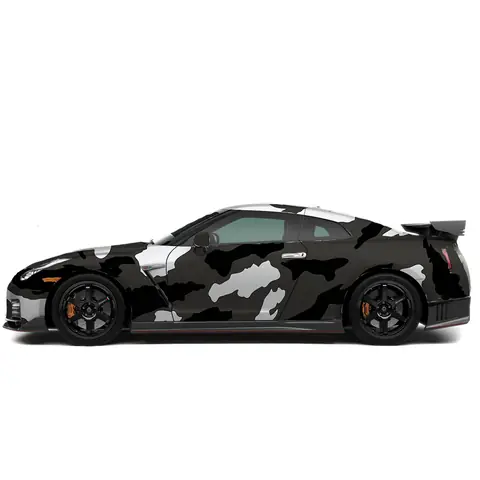 Army Green Camo Vinyl Wrap