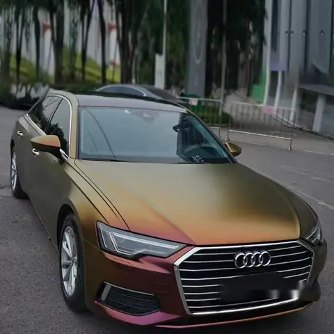 Sunrise Morning Glow Matte Color-Shift Vinyl Wrap