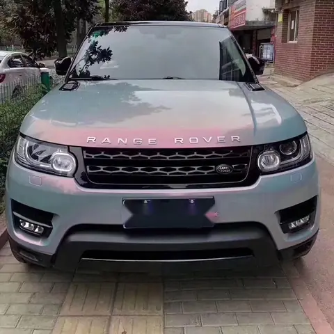 Stone Grey Gloss Twin-Color Vinyl Wrap