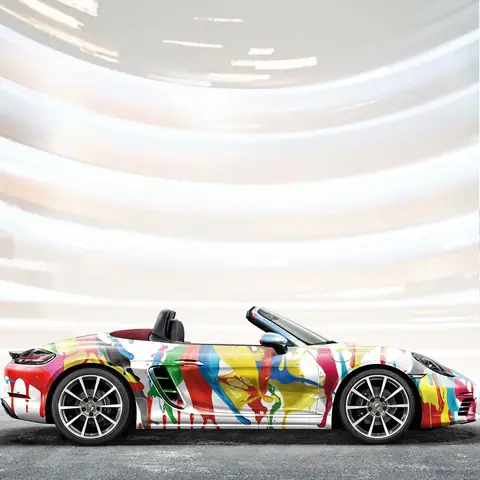 Low-Tack Custom Sticker Bomb Vinyl Wrap