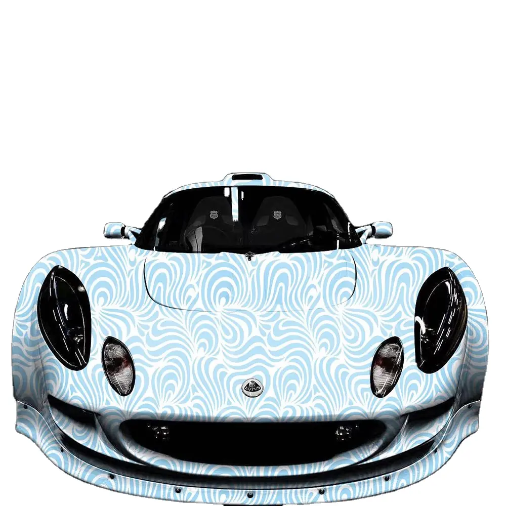 Cartoon Bomb Camo Vinyl Wrap