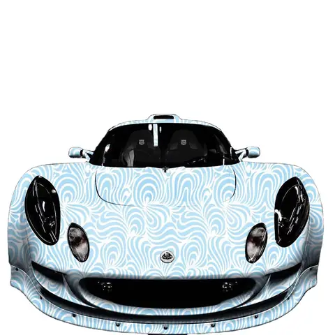 Cartoon Bomb Camo Vinyl Wrap