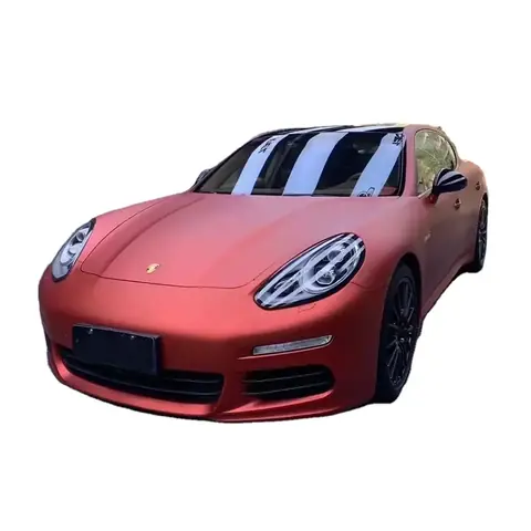 Matte Chrome Red Vinyl Wrap