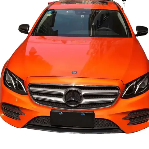 Magic Gold Orange Vinyl Wrap