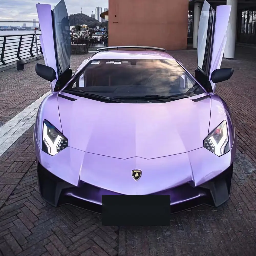 Victoria Liquid Purple Gloss PET Liner Wrap
