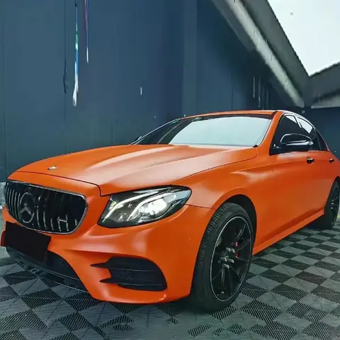 Orange Matte Ceramic Vinyl Wrap