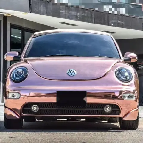 Rose Gold Mirror Chrome Vinyl Wrap