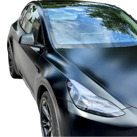 HD Satin Ceramic Black PET Liner Wrap