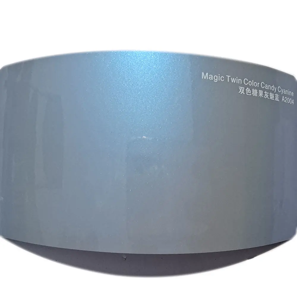Super Gloss Twin Grey Cyanine PET Liner Wrap