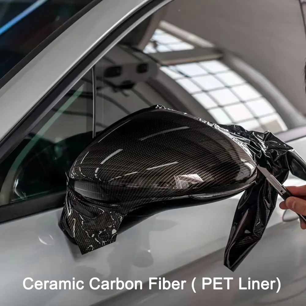 Emulational Carbon PET Liner Wrap