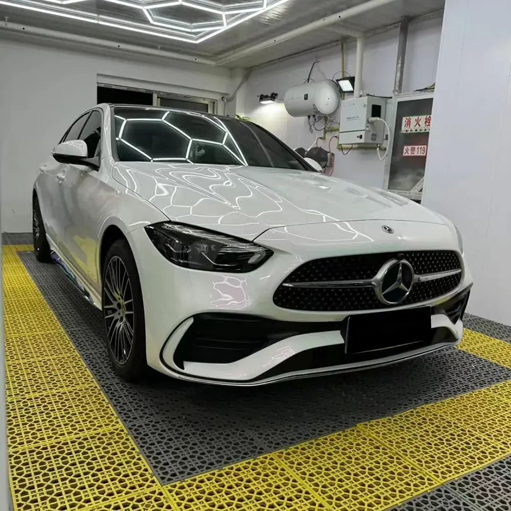 Cream Red Pearl PET Liner Wrap