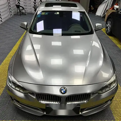 Gloss Metallic Silver PET Liner Wrap
