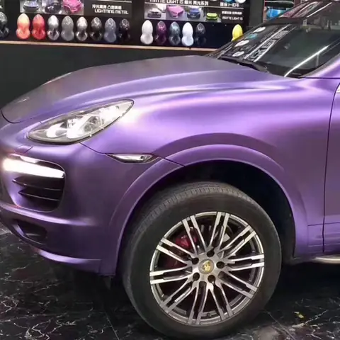 Purple Matte Heavy Metal Vinyl Wrap